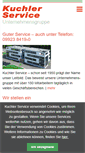 Mobile Screenshot of kuchler-service.de
